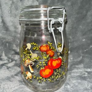 Vintage Niveau de Remplissage Arc France Storage Jar